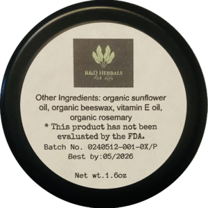 Plantain & Mullein First Aid Salve